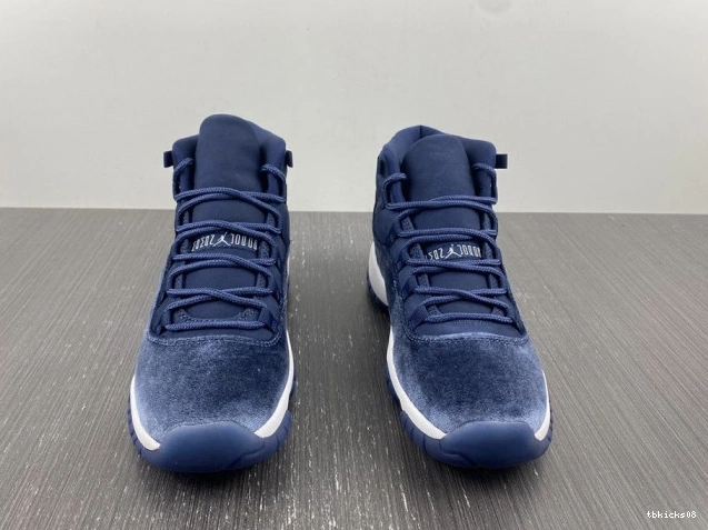 Rep TBkick Air Midnight WMNS Jordan Velvet 11 AR0715-441 Navy 0728